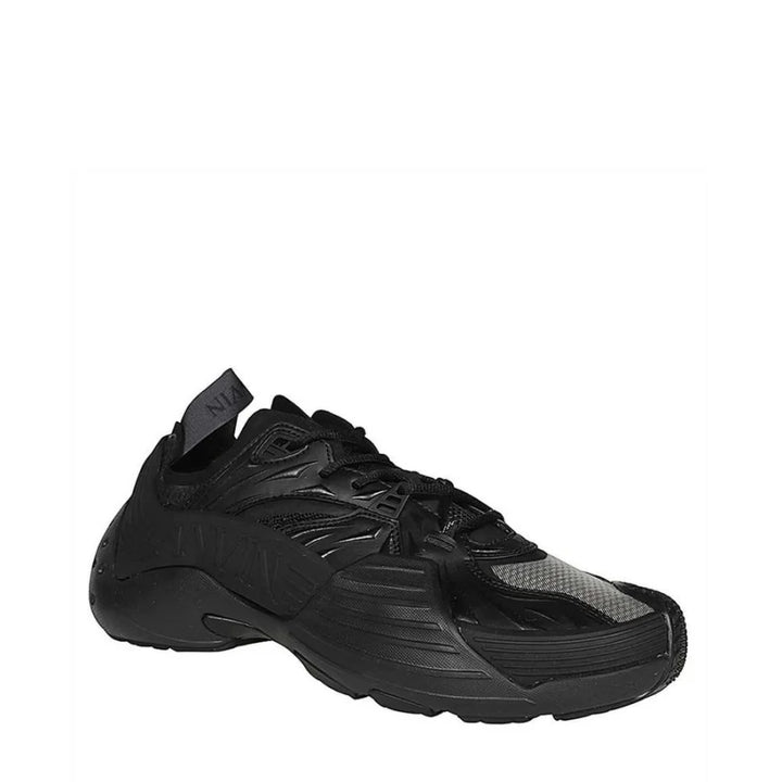 Lanvin Black Polyethylene Athletic Sneakers