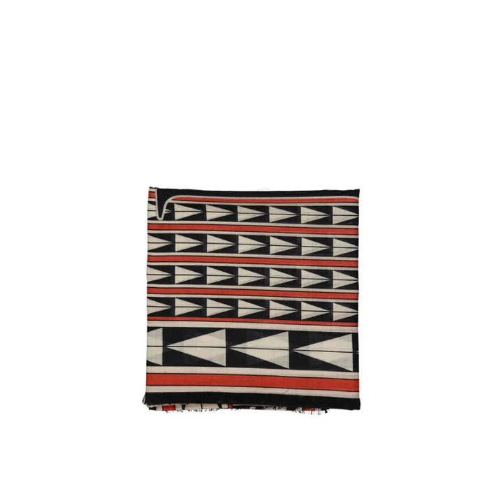 Lanvin Black Wool Scarf