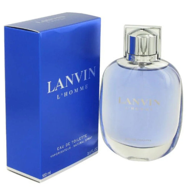 Lanvin L Homme Floral Woody Fragrance with Zesty Mandarin Orange Men’s Cologne