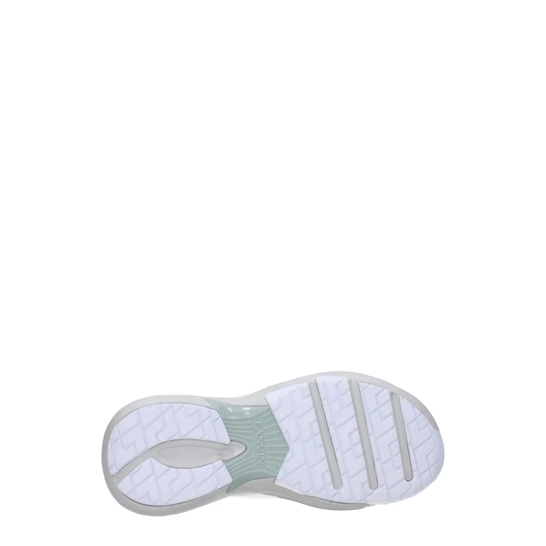 Lanvin White Leather Athletic Sneakers