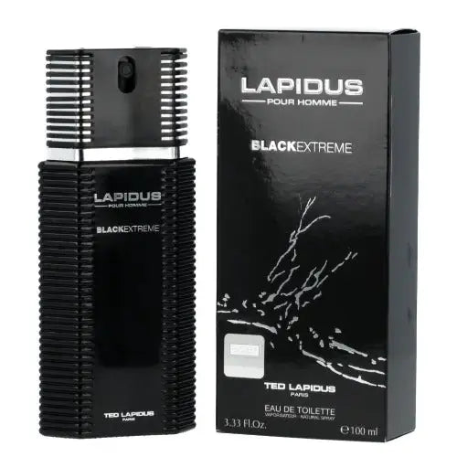 Unleash Your Scent with Lapidus Pour Homme Black Extreme Eau Men’s Cologne Ted