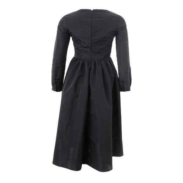 Lardini Black Polyester Cocktail Dress women’s dress