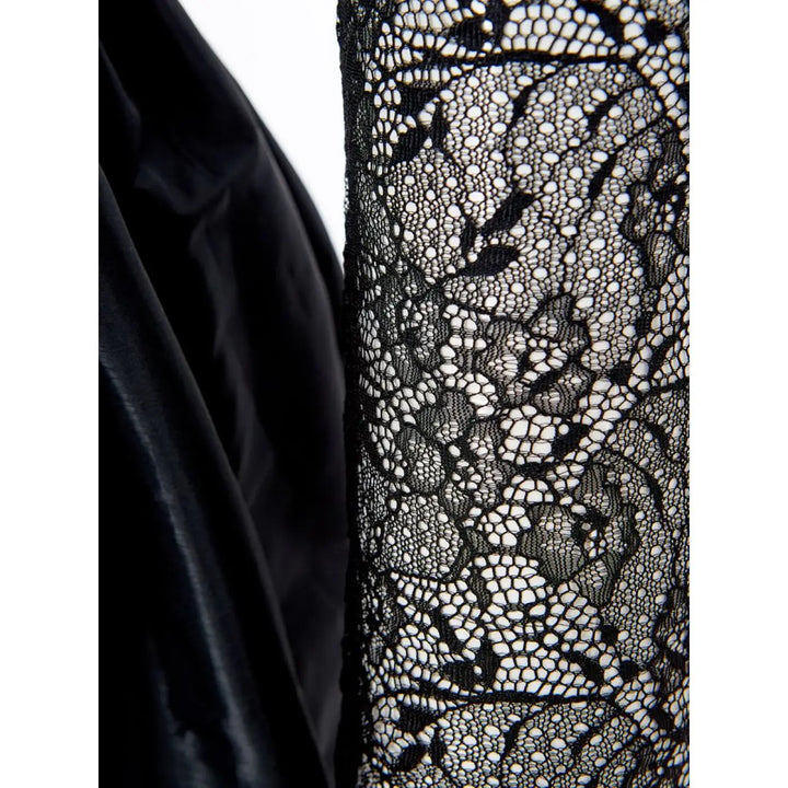 Lardini Black Polyester Cocktail Dress