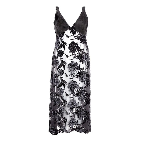 Lardini Black Viscose Cocktail Dress women’s dress
