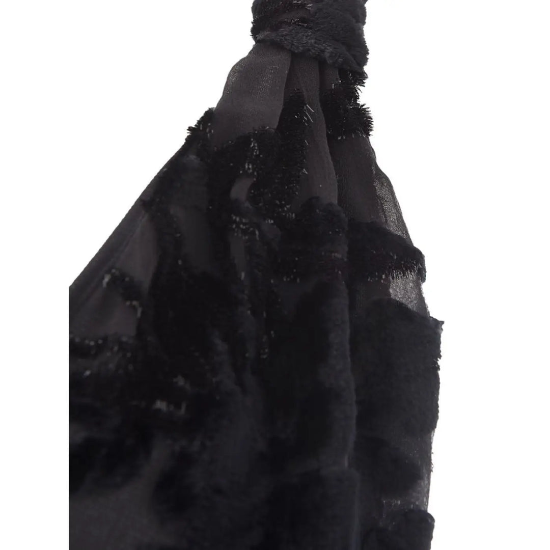 Lardini Black Viscose Cocktail Dress