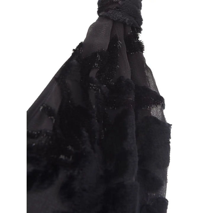 Lardini Black Viscose Cocktail Dress