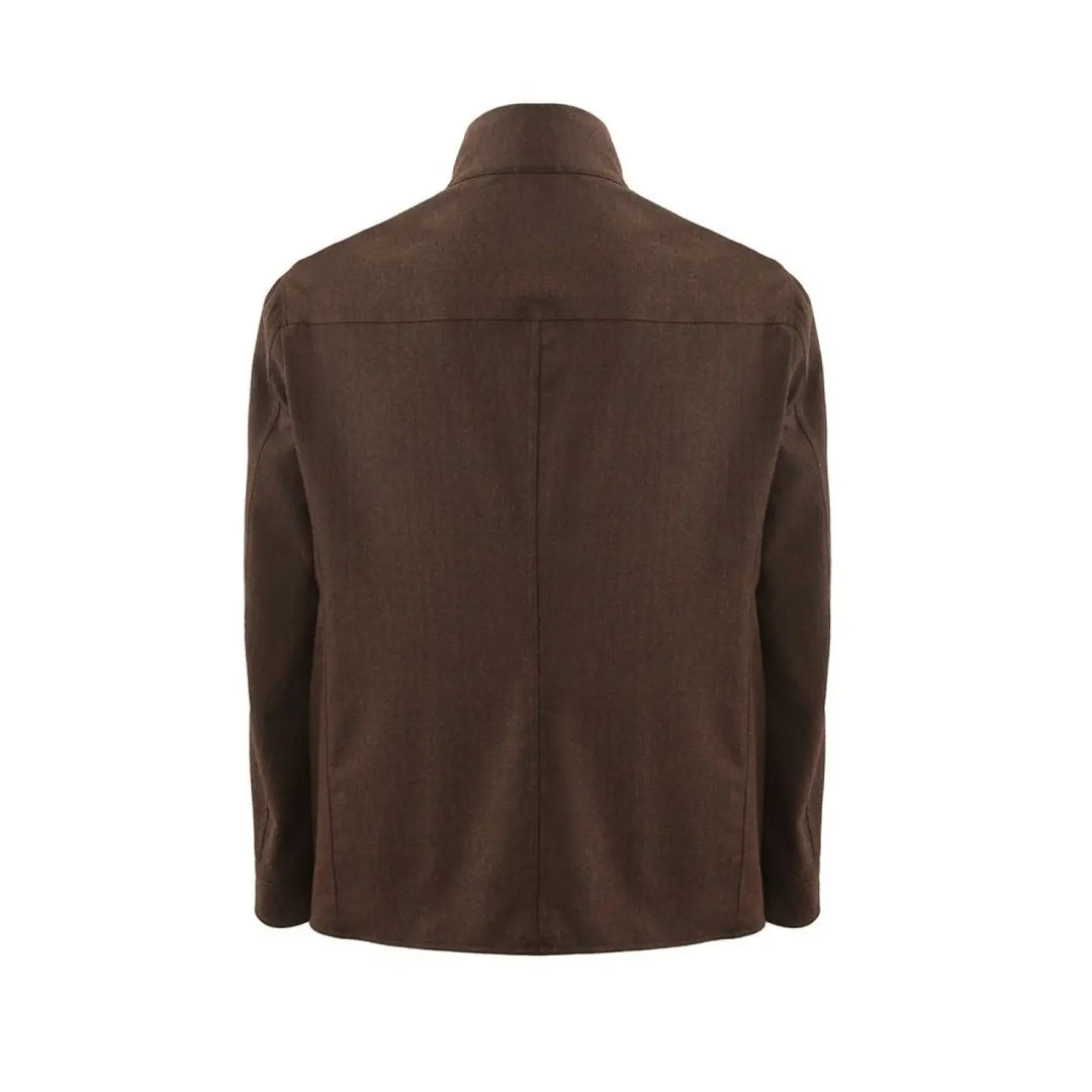 Lardini Blue Wool Coat
