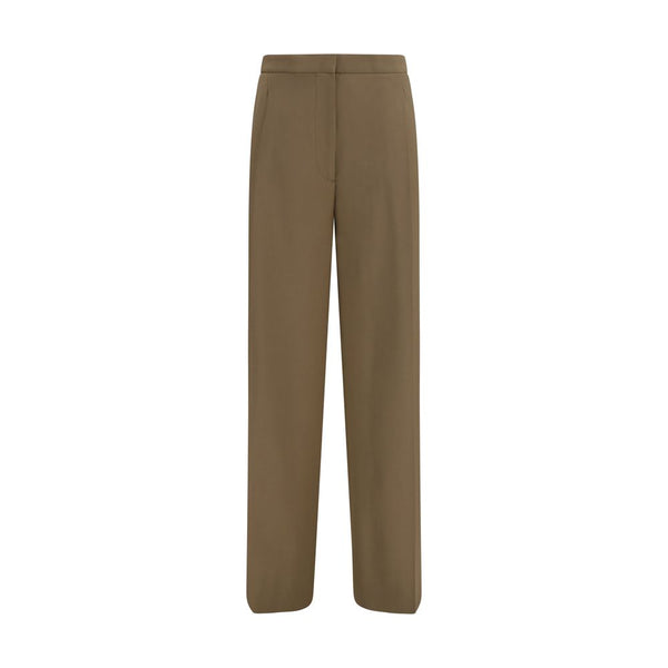 Lardini Brown Wool Oves Aries Casual Pants