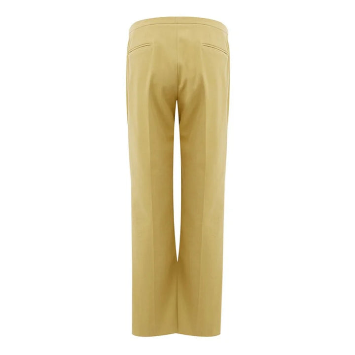 Lardini Gold Cotton Casual Pants