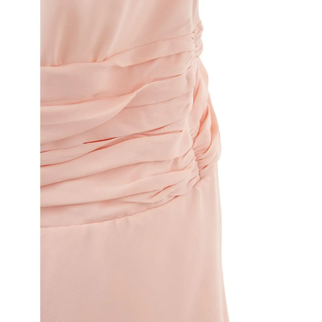 Lardini Pink Acetate Casual Dress
