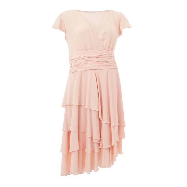 Lardini Pink Acetate Casual Dress