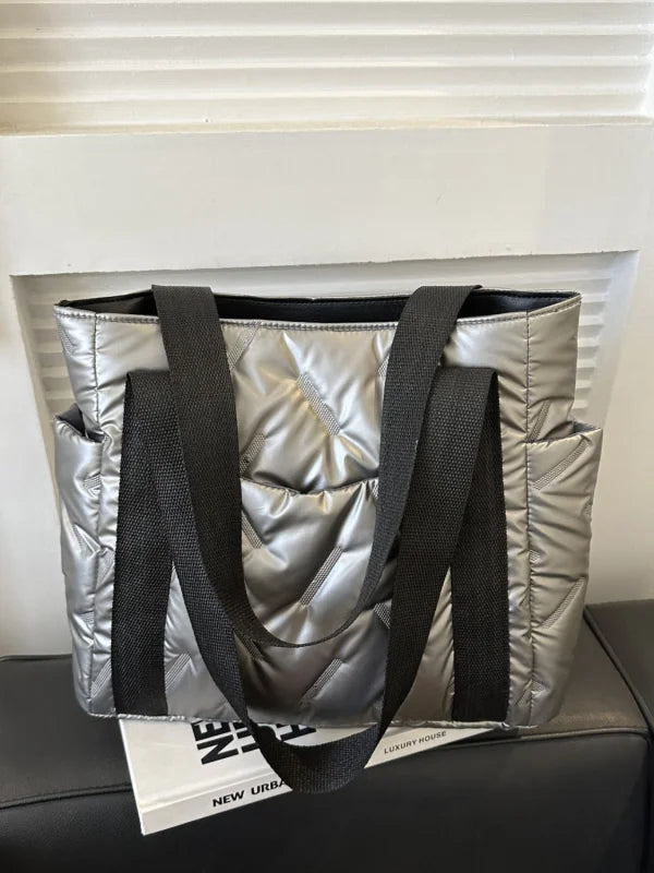 Trendsi Bags Shopping bags - Chic Large Polyester Bag for Fragrance Essentials