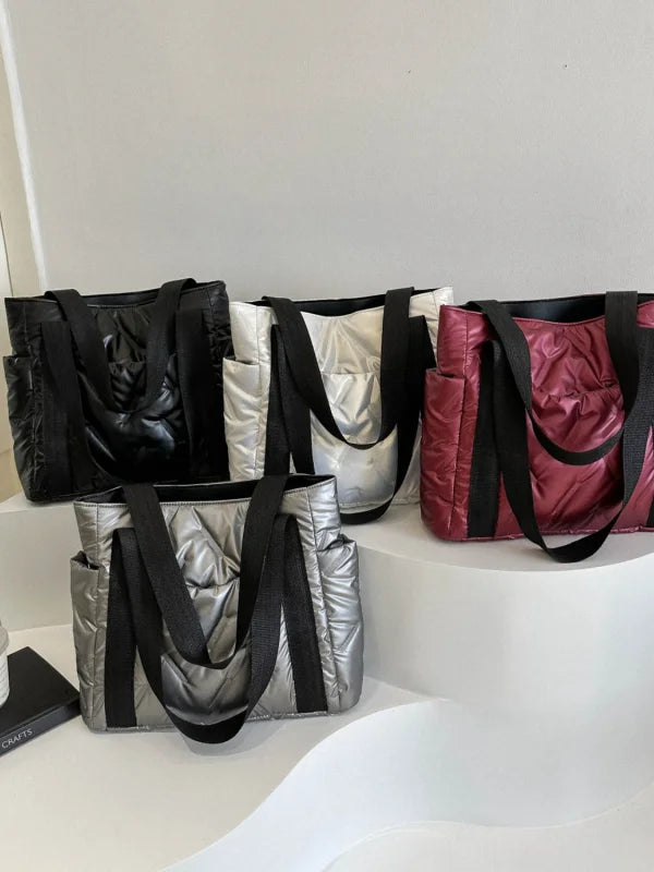 Trendsi Bags Shopping bags - Chic Large Polyester Bag for Fragrance Essentials