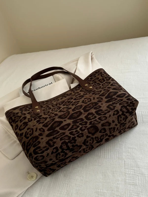 Stylish Large Polyester Shopping Bag with Roomy Design Bags bags Trendsi
