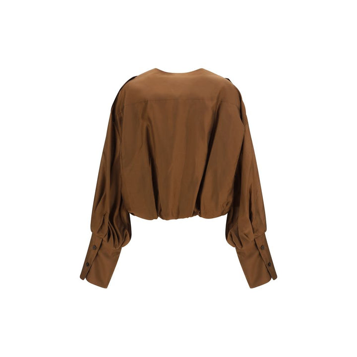 The Latest Shirts - Brown Lycra Shirt