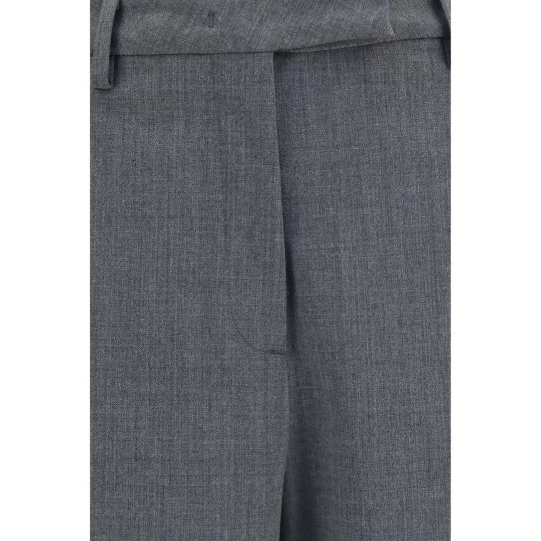 The Latest Gray Polyester Dress Pants