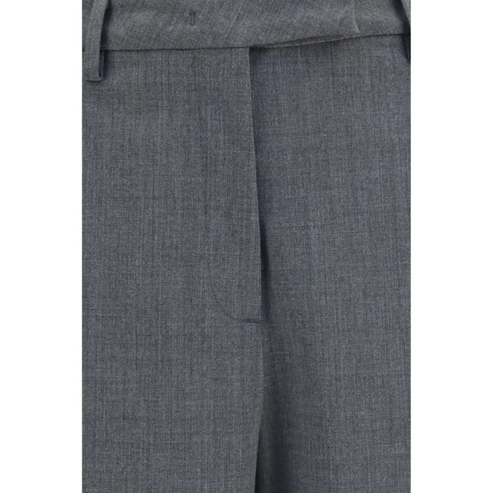 The Latest Gray Polyester Dress Pants