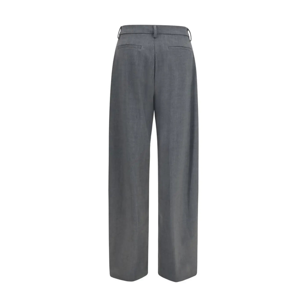 The Latest Gray Polyester Dress Pants