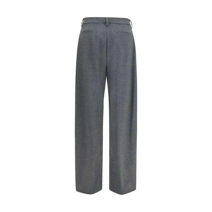 The Latest Gray Polyester Dress Pants