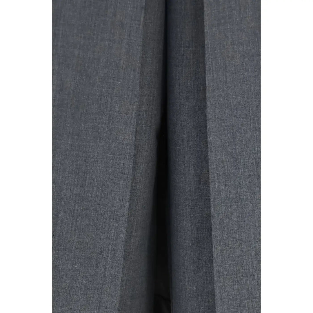 The Latest Gray Polyester Dress Pants