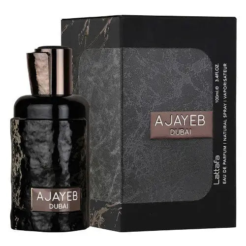 Lattafa Ajayeb Dubai Eau - Exotic Pineapple and Saffron Fusion Unisex Fragrance