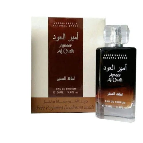 Ameer Al Oudh Eau de Parfum Unisex Perfume with Smoky Notes Fragrance Lattafa
