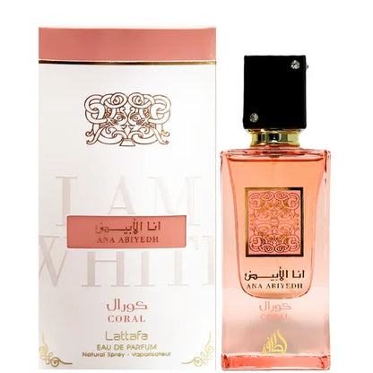 Lattafa Ana Abiyedh Coral Unleashed Scent for Men and Women Men’s Cologne