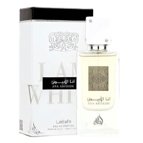Lattafa Unisex Fragrance - Ana Abiyedh White Eau De Parfum