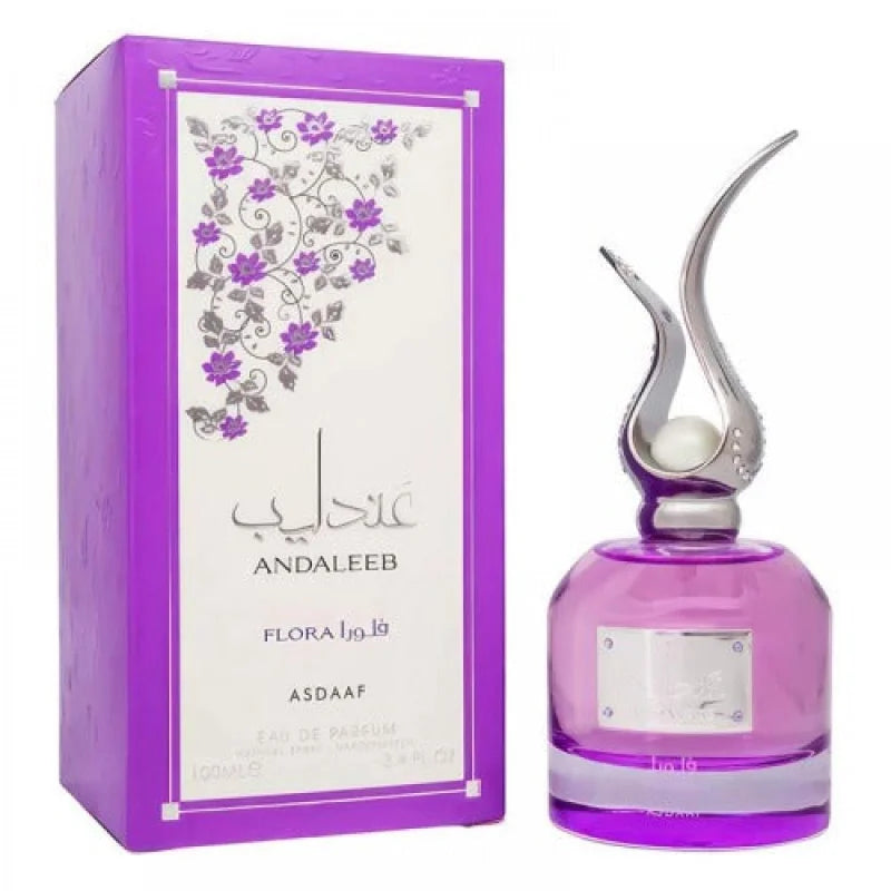 Enchanting Andaleeb Flora Eau Perfume Brimming with Oriental Fruity Blooms Women’s Lattafa