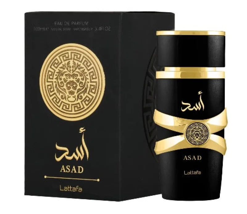 Lattafa Asad Eau Luxurious Vanilla Fragrance Unique Notes Unisex