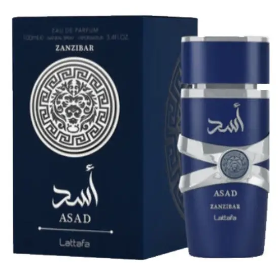 Unleash Adventure with Lattafa Asad Zanzibar Eau de Parfum Men’s Cologne