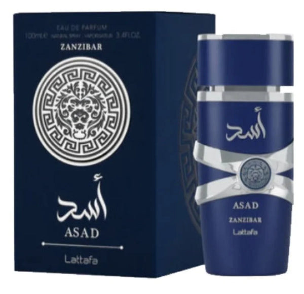 Lattafa Men’s Cologne - Asad Zanzibar Unleash Exotic Adventure