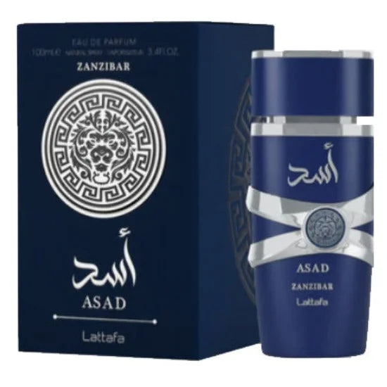 Lattafa Asad Zanzibar Unleash the Spirit of Exotic Adventure Men’s Cologne