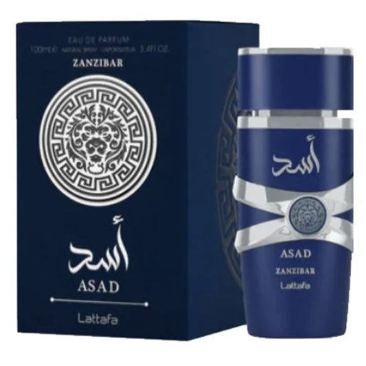 Lattafa Asad Zanzibar Unleash the Spirit of Exotic Adventure Men’s Cologne
