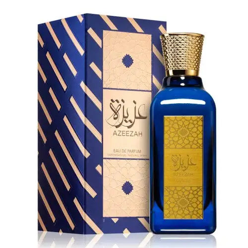 Experience Lattafa Azeezah Eau with Citrus and Floral Elegance Unisex Fragrance