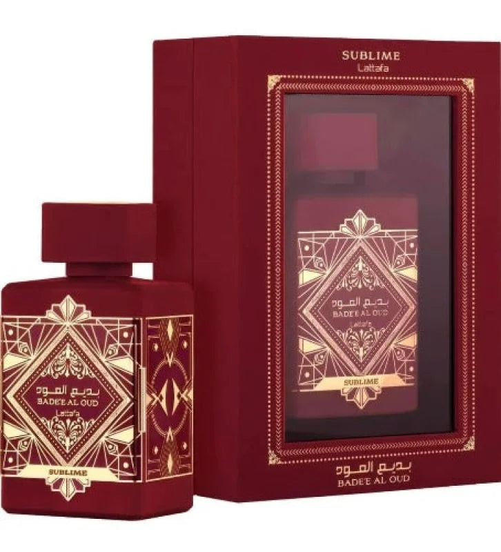 Lattafa Badee Al Oud Sublime Woody Aromatic Elixir for Men Women Unisex Fragrance