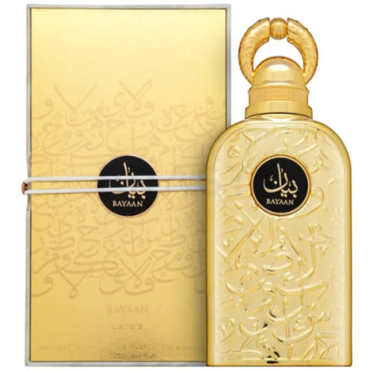 Lattafa Bayaan Eau Radiant Floral Fruity Oud Reveal Unisex Fragrance