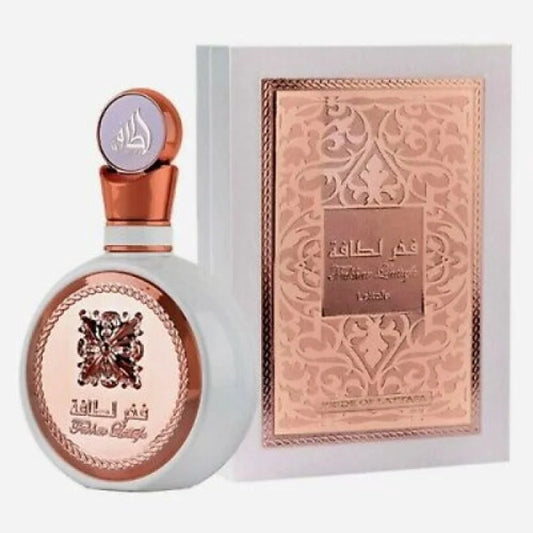 Lattafa Fakhar Eau Exquisite Floral Elixir with Pomegranate and Vanilla Women’s Perfume