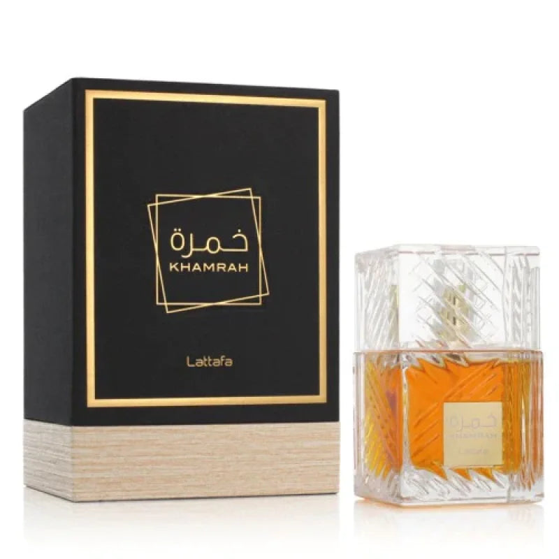 Sensual Spice meets Warm Vanilla in Lattafa Khamrah Eau Unisex Perfume Fragrance