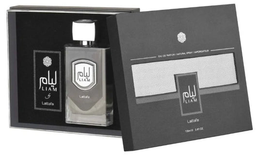 Lattafa Liam Grey Musk Notes Eau De Parfum Unisex Fragrance