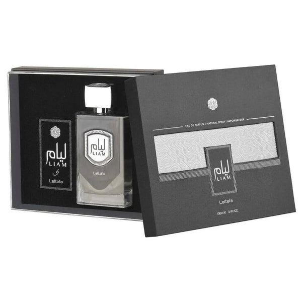 Lattafa Unisex Fragrance - Liam Grey Eau De Parfum