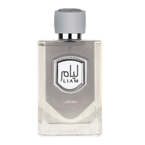 Lattafa Liam Grey Unisex Perfume for Lasting Day Freshness Fragrance