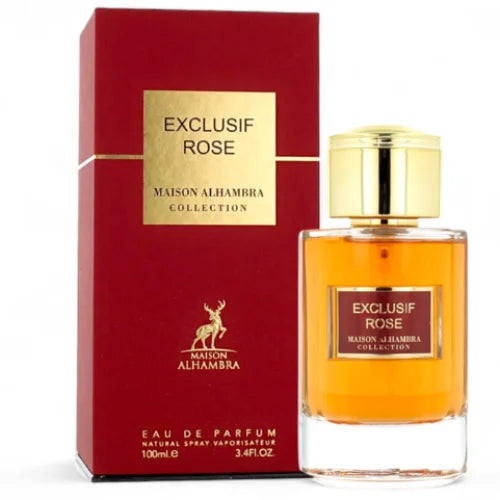 Lattafa Unisex Fragrance - Maison Alhambra Exclusif Rose Eau De Parfum