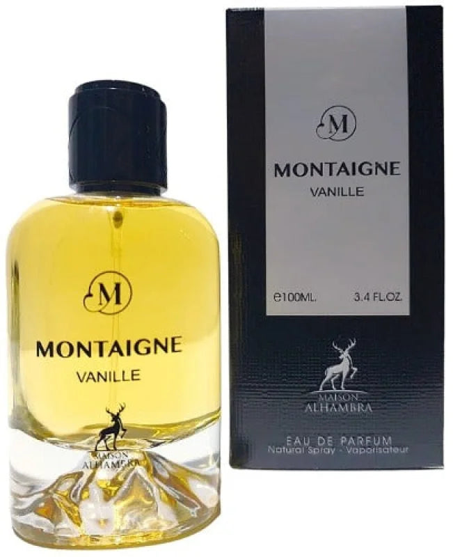 Maison Alhambra Montaigne Vanille Eau Radiant Sensual Lemon Rose Musk Unisex Fragrance Lattafa