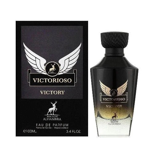 Lattafa Men’s Cologne - Maison Alhambra Victorioso Nero Eau De Parfum