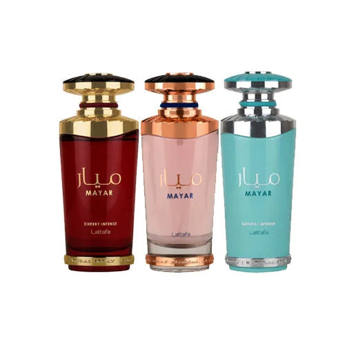 Lattafa Mayar Cherry Trio Experience a Scent Explosion Perfume & Cologne The Box