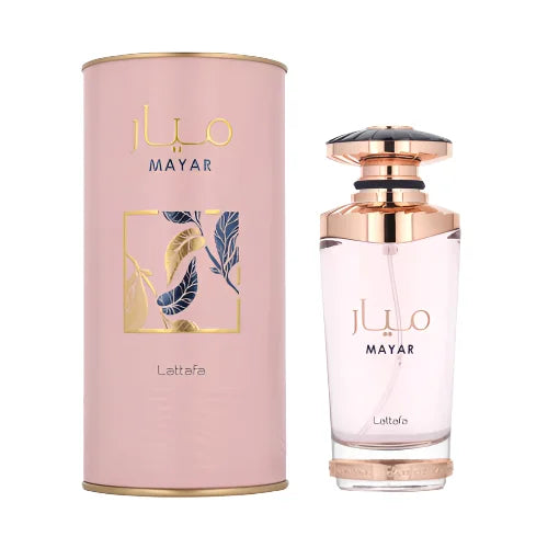 Lattafa Mayar Eau Unisex Fragrance with Bitter Lychee Directly Entices