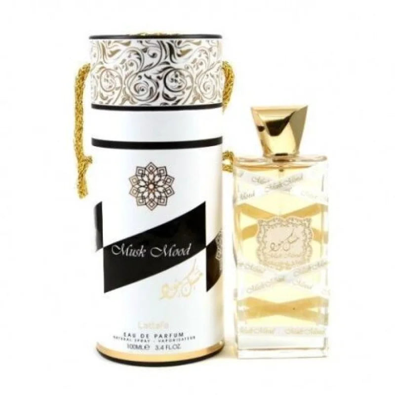 Musk Mood Eau Vibrant Citrus Floral Vanilla Blend Unisex Fragrance Lattafa
