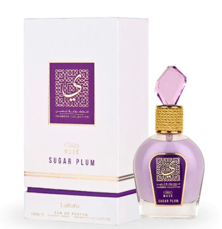 Lattafa Musk Sugar Plum Sensual Bouquet Unisex Fragrance