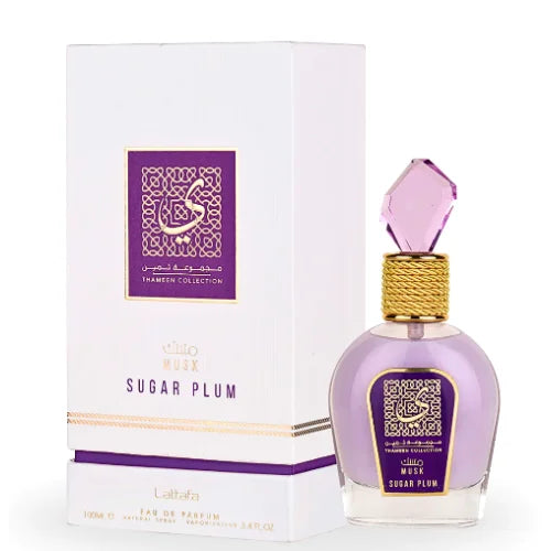 Lattafa Unisex Fragrance - Musk Sugar Plum Thameen Collection Eau